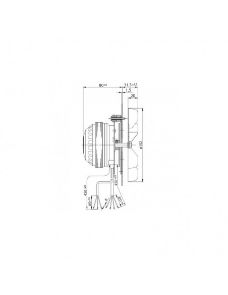 Extracteur de fumée - ref R2E150-AN91-13