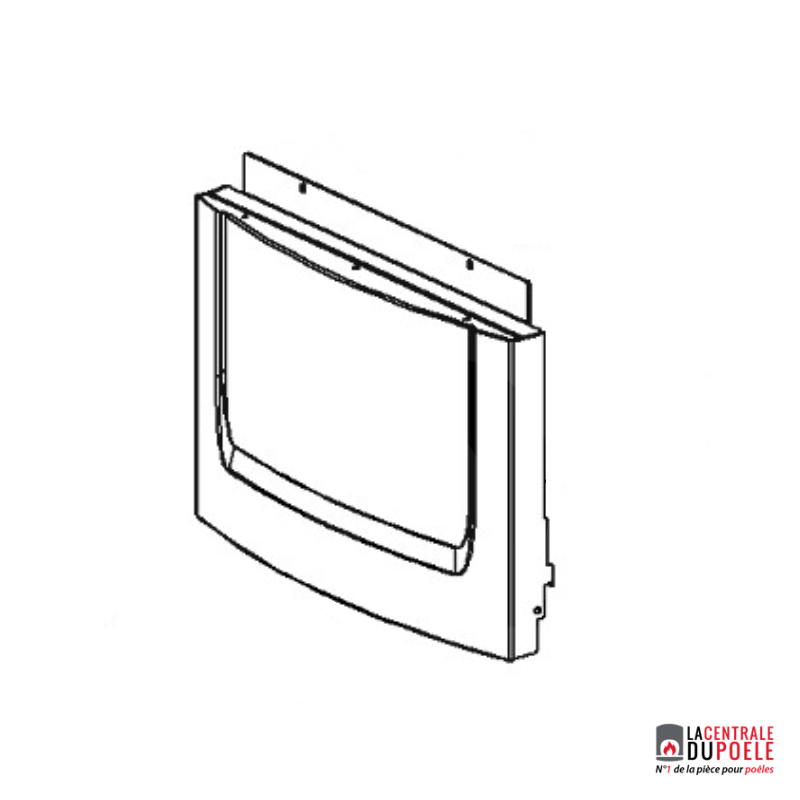 Porte grille Extraflame Novella - ref 3278645