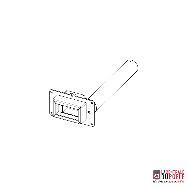 Boite air de combustion MCZ - ref 41421608341V