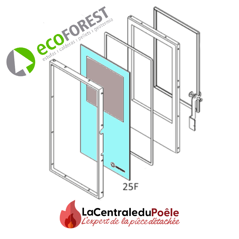 Vitrocéramique  Ecoforest - ref VS308A0